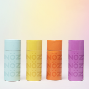 Noz reef safe sunscreen in different colors 